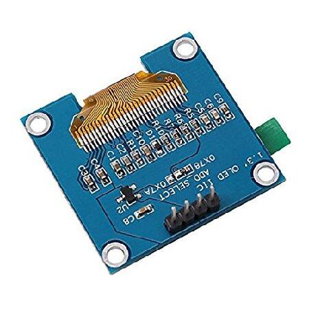 1.3インチ IIC I2C シリアル 128x64 SSH1106 OLED LCDディスプレイ LCDモジュール Arduino AVR PIC 【低電力】 STM32用 2個