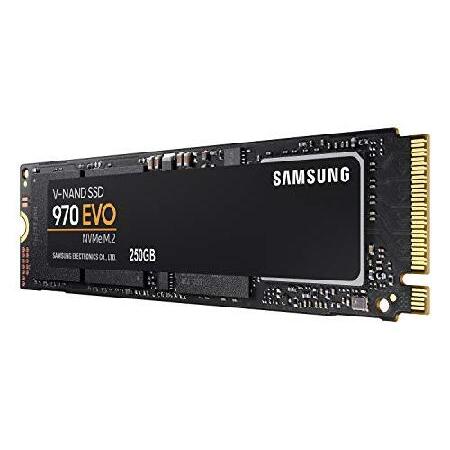 SAMSUNG 970 EVO 250GB - NVMe PCIe M.2 2280 SSD (MZ-V7E250BW)(並行輸入品)｜olg｜03