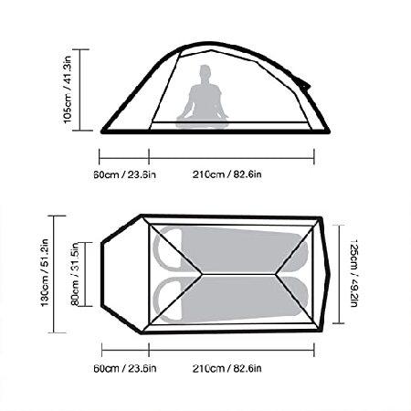 並行輸入品】 Naturehike公式ショップ テント 2人用 軽量 ソロキャンプ