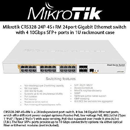 並行輸入品】 MikroTik CRS328-24P-4S+RM : オーエルジー - 通販 