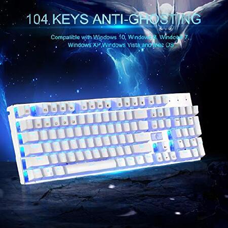 並行輸入品】 HUO JI E-Yooso Z-88 Mechanical Gaming Keyboard, Brown