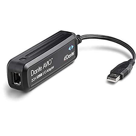 Audinate DANTE AVIOアダプター USB I/O (入力2ch/出力2ch) ADP
