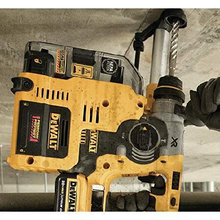 【並行輸入品】 DEWALT 20V MAX XR Rotary Hammer， SDS Plus， L-Shape， On-Board Dust Extractor， 1-Inch (DCH273P2DHO)_5