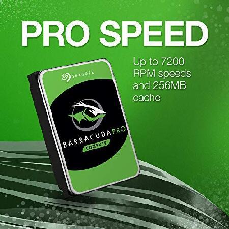 並行輸入品】 Seagate 12 TB BarraCuda Pro 3.5インチ内蔵ハード