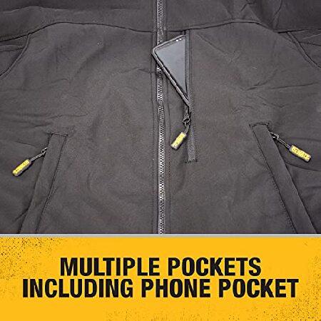 【並行輸入品】 DEWALT DCHJ060 ヒートソフトシェルワークジャケット (バッテリーは含まれません) XL DCHJ060ABB-Xl 1