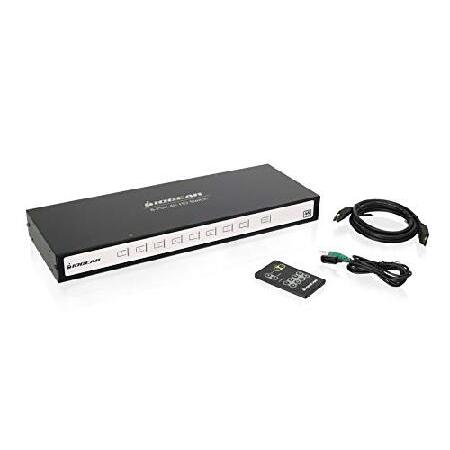 セール正規品 IOGEAR 4K 8ポートスイッチャー HDMI付き(GHSW8481)(並行輸入品)