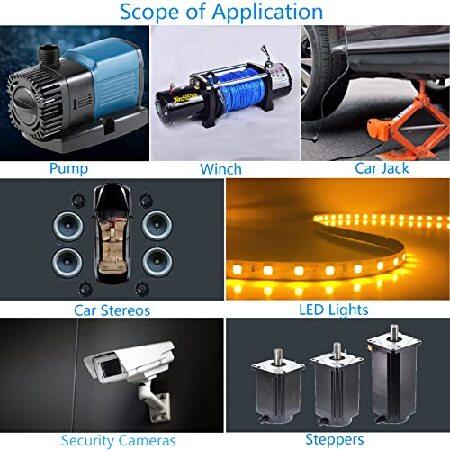 MEISHILE スイッチング電源　12V 100A 1200W AC-DC Amazon.co.jp: 12V 100A 1200W DCスイッチング電源アダプター