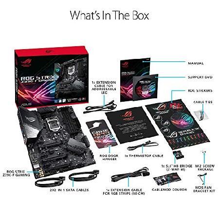 【並行輸入品】 ASUS Intel(R) Z390 搭載 LGA1151対応 マザーボード ROG STRIX Z390-F GAMING【ATX】の画像