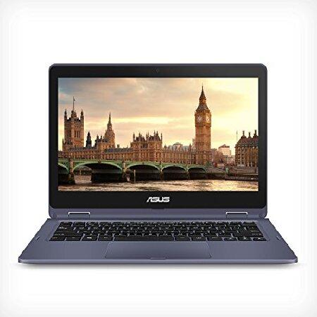 【並行輸入品】 ASUS VivoBook Flip Thin and Light 2-in-1 Laptop - 11.6\" HD Touchscreen, Intel Dual-Core Celeron N3350 Processor, 4GB RAM, 64GB eMMC"_1
