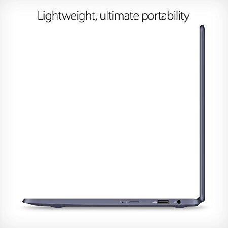 【並行輸入品】 ASUS VivoBook Flip Thin and Light 2-in-1 Laptop - 11.6\" HD Touchscreen, Intel Dual-Core Celeron N3350 Processor, 4GB RAM, 64GB eMMC"_2