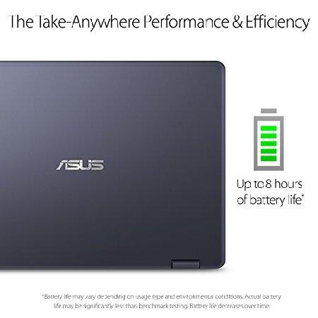 【並行輸入品】 ASUS VivoBook Flip Thin and Light 2-in-1 Laptop - 11.6\" HD Touchscreen, Intel Dual-Core Celeron N3350 Processor, 4GB RAM, 64GB eMMC"_5
