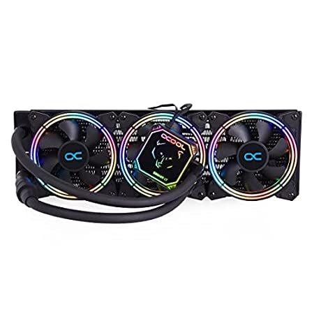 【並行輸入品】 Alphacool Eisbaer Aurora LT360 中央処理装置 AIO デジタル RGB スマホ、タブレット、パソコン-PC用ファン、クーラー
