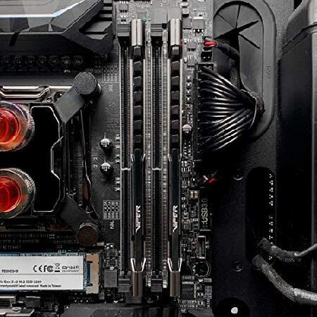 【並行輸入品】 Patriot Viper Steel DDR4 3200MHz PC4-25600 16GB (8GB x 2枚) アルミニウム製ヒートシンク デスクトップ用メモリ PVS416G320C6K_5