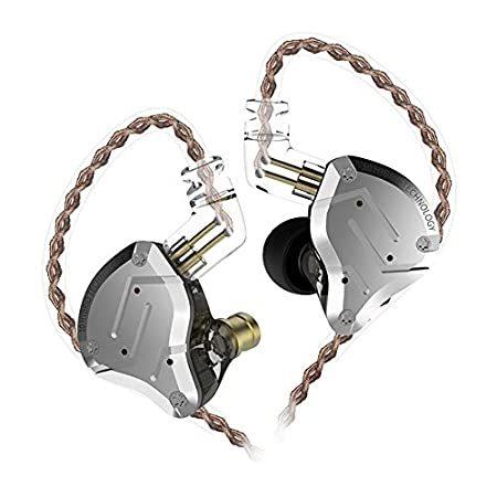 KZ ZS10 Pro インイヤーモニターイヤホン ヘッドホン HiFi KZ イヤホン 4BAと1DDドライバー付き KZ アップグレード ZS10（並行輸入品）