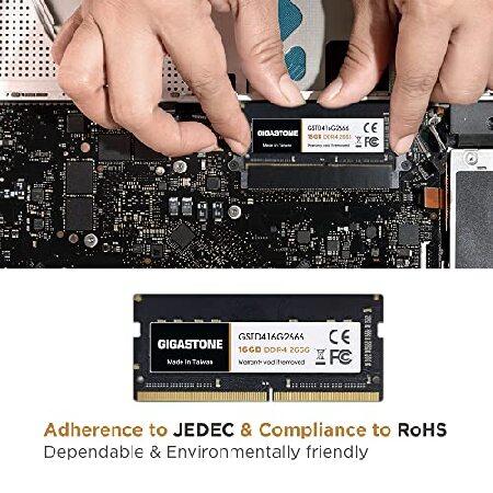 メモリ DDR4 GIGASTONE 16GBx2枚 (32GB Kit) 2666MHz (2400MHz