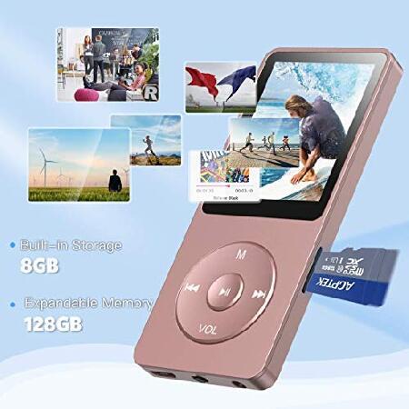 並行輸入品】 AGPTEK A02 8GB MP3プレーヤー 70時間再生 ロスレス