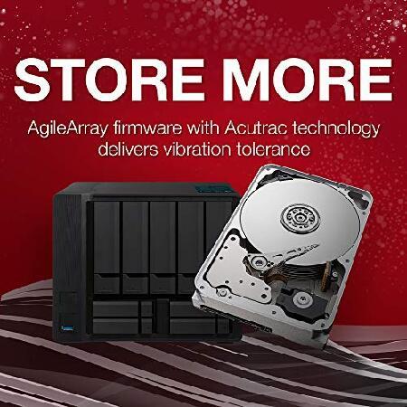 Seagate IronWolf 16TB NAS Internal Hard Drive HDD - 3.5 Inch SATA 6GB/S 7200 RPM 256MB Cache for Raid Network Attached Storage (ST16000VN0(並行輸入品)｜olg｜04