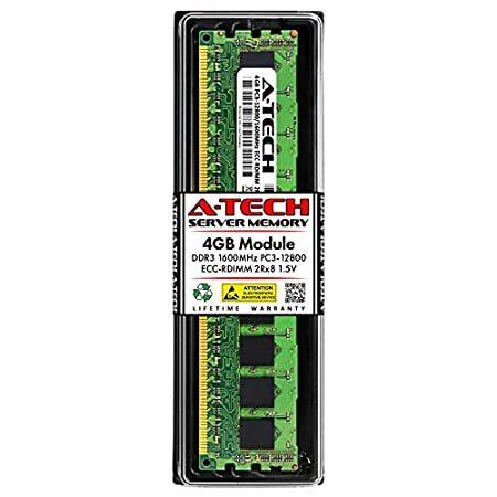 【本物保証】 A-Tech 4GB RAM Replacement for Hynix HMT351R7EFR8C-PB | DDR3 1600MHz PC3-12(並行輸入品) メモリー