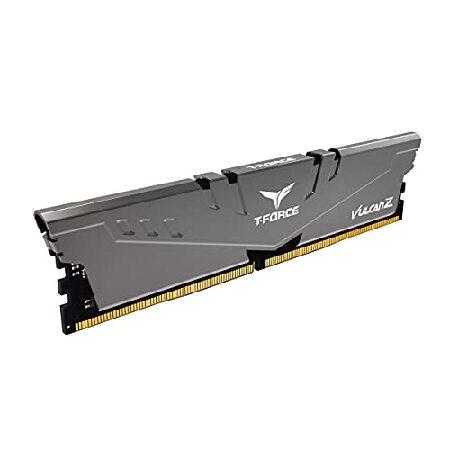 【並行輸入品】 TEAMGROUP T-Force Vulcan Z DDR4 16GB Kit (2x8GB) 3200MHz (PC4-25600) CL16 Desktop Memory Module Ram (Gray) - TLZGD416G3200HC16CDC01_5