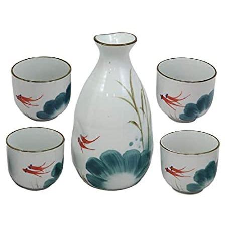 上品 Fishes Koi Swimming 2 Shui Feng Gift Ebros In Pot【並行輸入品】 Porcelain Glazed Pond Zen オブジェ、置き物