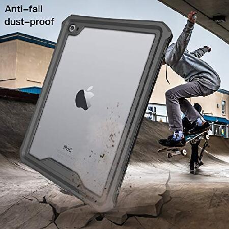 【並行輸入品】 iPad Mini 5ケース - iPad Mini 第5世代用防水ケース フルボディバンパーケース スクリーンプロテクター内蔵 落下防止 傷防止 耐衝撃_3