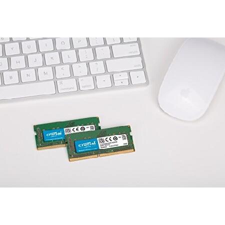 並行輸入品】 Crucial ノートPC用増設メモリ 32GB(16GBx2枚) DDR4