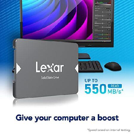 並行輸入品】 Lexar NS100 512GB 2.5 SATA III Internal SSD, Solid