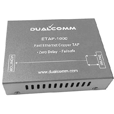 【並行輸入品】 Dualcomm ETAP-1000 Zero-Delay Fast Ethernet Copper Tap_2