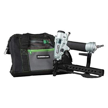 【並行輸入品】 Metabo HPT Pro Finish Stapler， Pneumatic， 18 Gauge， 1/4-Inch Narrow Crown Staples， 1/2-Inch up to 1-1/2-Inch Staple Length， All-Metal