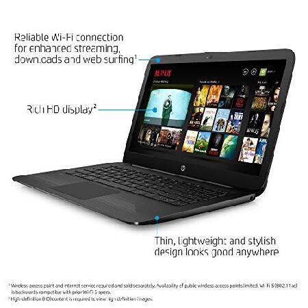 【並行輸入品】 HP Stream 14-inch Laptop, Intel Celeron N4000, 4 GB RAM, 64 GB eMMC, Windows 10 Home in S Mode (14-cb159nr, Jet Black)_2