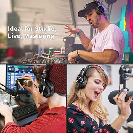 OneOdio A71 Hi-Res Studio Recording Headphones - Wired Over Ear Headphones with SharePort, Professional Monitoring ＆ Mixing Foldable Head(並行輸入品)｜olg｜06