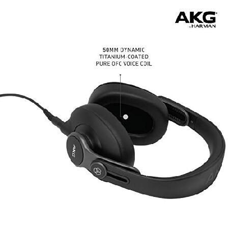 AKG Pro Audio K361 Over-Ear, Closed-Back, Foldable Studio Headphones(並行輸入品)｜olg｜03