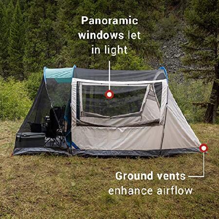 並行輸入品】 Coleman Cabin Camping Tent with Weatherproof Screen