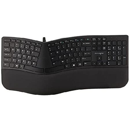 並行輸入品】 Kensington Pro Fit Ergonomic Wired Keyboard- Black