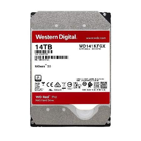 並行輸入品】 Western Digital (ウエスタンデジタル) 14TB WD Red Pro