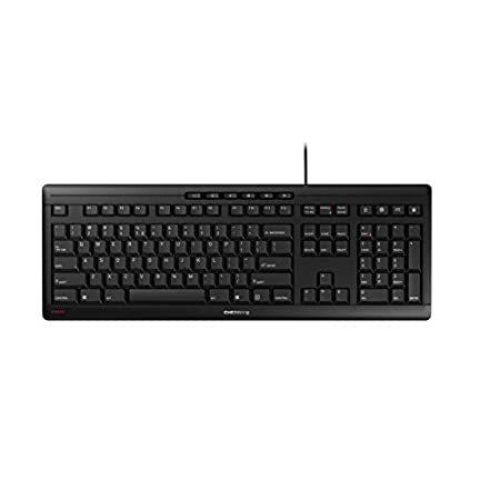 【並行輸入品】 CHERRY Stream Keyboard Wired USB SX Scissors Mechanism QWERTY Whisper-Quiet
