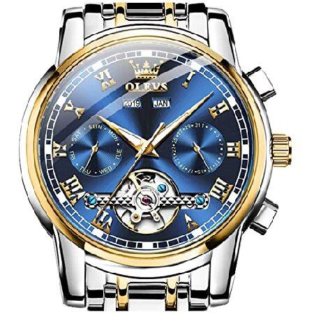 並行輸入品】 自動腕時計 (バッテリー不要) スイスブランド OLEVS