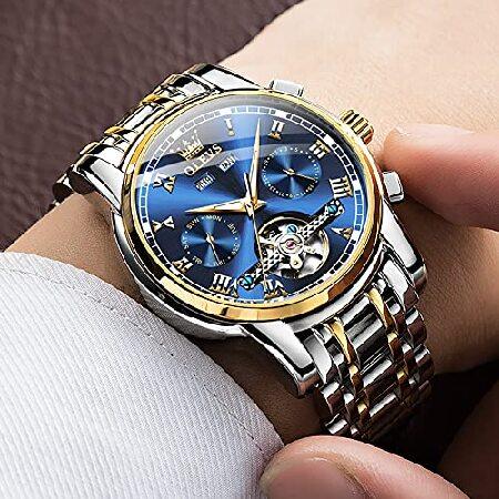並行輸入品】 自動腕時計 (バッテリー不要) スイスブランド OLEVS