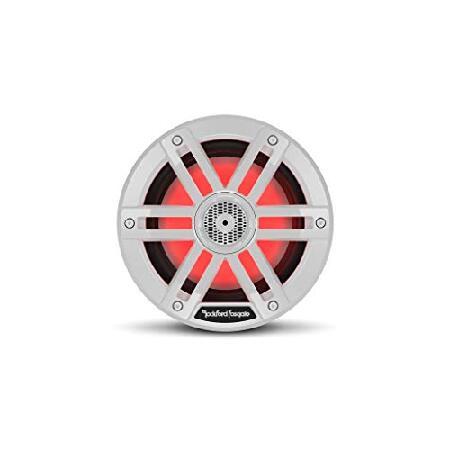 【並行輸入品】 Rockford Fosgate M1-6 Color Optix 6インチ マリン 2ウェイ スピーカーシステム ホワイト (ペア)_1