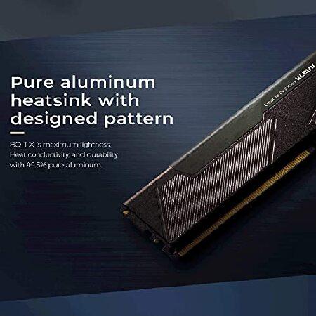 【並行輸入品】 ESSENCORE KLEVV デスクトップPC用ゲーミング メモリ PC4-25600 DDR4 3200 8GB x 2枚 288pin BOLTX シリーズ SK hynix製 メモリチップ採用 KD48G_3