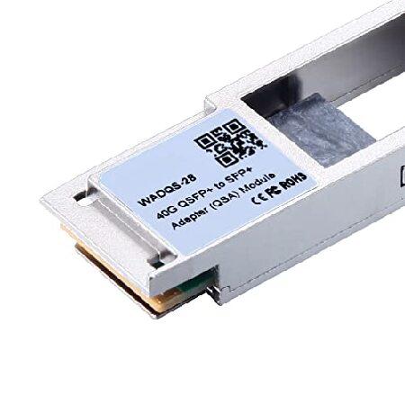 並行輸入品】 QSAアダプタ - 40G/100G QSFP+ から 10G SFP+ 