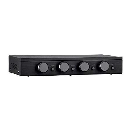 【並行輸入品】 Monoprice SSVC-4.1 シングル入力 4チャンネル スピーカーセレクター ボリュームコントロール付き インピーダンス保護 個ゾーン ON/OFFボタン_1
