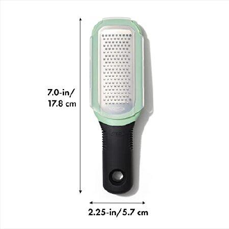 【並行輸入品】 OXO おろし器 ジンジャー ＆ ガーリック グレーター 食器洗い 乾燥機 可 グリーン 11273000UK | ブランド登録なし | 01