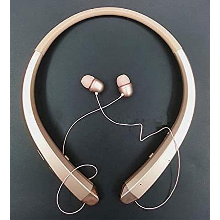 QT S Bluetooth Headset, Lightweight Retractable for Neckband Bluetooth Head（並行輸入品）