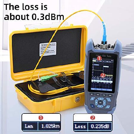 【並行輸入品】 FC/UPC-FC/UPC、SC/UPC-FC/UPC、SC/UPC-SC/APC OTDR延長発射ケーブルボックス1km SM 9/125コネクタOTDR 1310 /_2