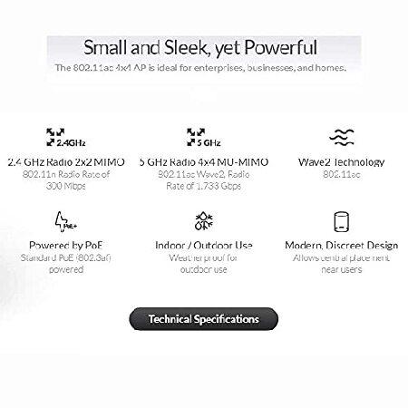 【並行輸入品】 UniFi FlexHD 4X4 MU-MIMO アクセスポイント UAP-FlexHD-US ラジオレート付き 1.733 Gbps_2