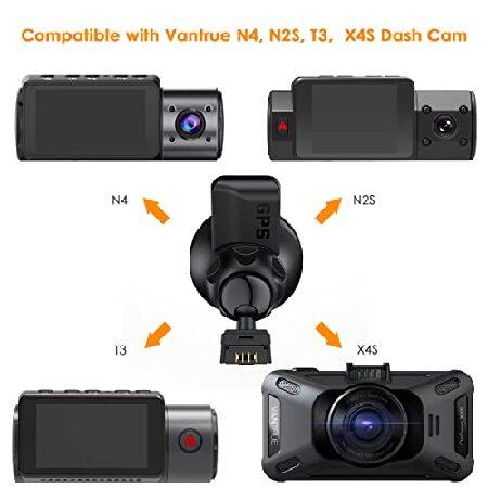 Vantrue N4 ダッシュカム GPS レシーバー モジュール Type C USB ポート 車用吸盤マウント 窓用｜olg｜02