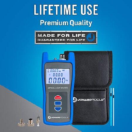 【並行輸入品】 Jonard Tools FLS-50 光ファイバー光源 シングルモードファイバー測定用 FC/SC/LC (PC/UPC) アダプター付き_5