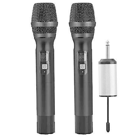 開店記念セール！ Wireless Microphone,Ankuka Handheld Dynamic Microphone Wireless mic System （並行輸入品） マイク本体