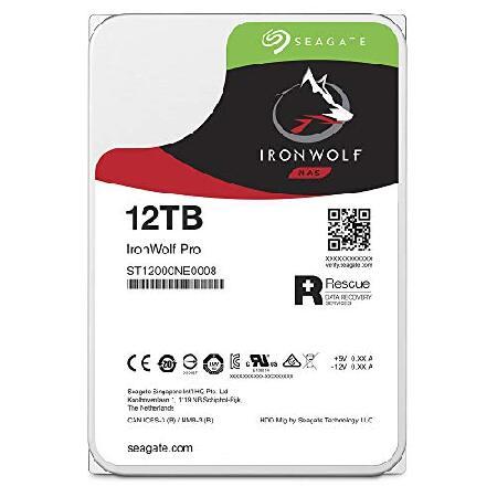 並行輸入品】 Seagate IronWolf Pro 12TB NAS Internal Hard